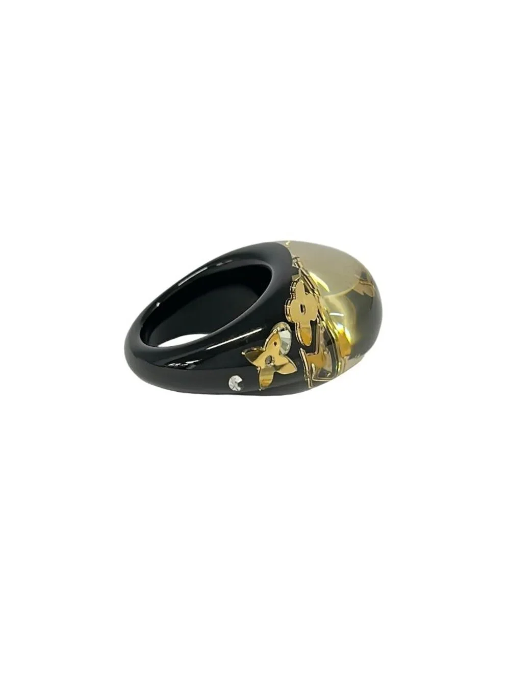 Louis Vuitton Ring Bague Inclusion Brown